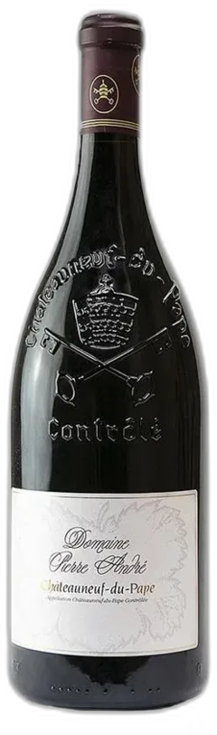 vue du vin Châteauneuf-du-Pape Pierre André