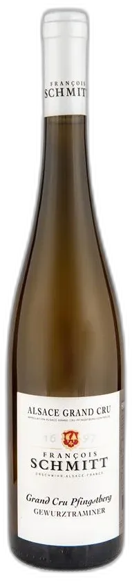 illustration du vin François Schmitt, Gewurztraminer Grand Cru Pfingstberg, 2017