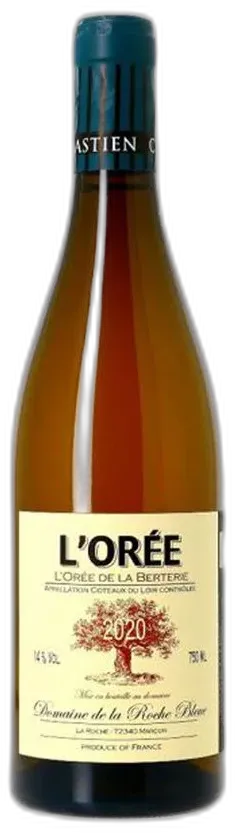 photo du vin Domaine de la Roche Bleue Orée de la Berterie 2020
