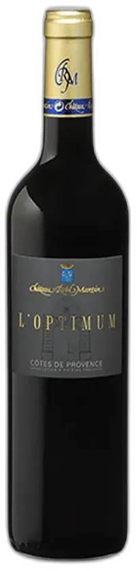 vue du vin Château Réal Martin l’Optimum 2011