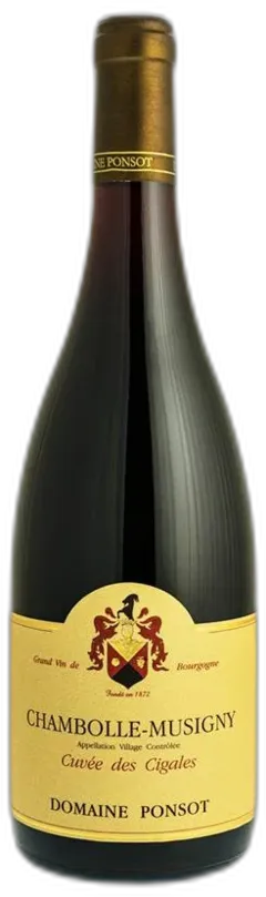 photos du vin Domaine Ponsot Cuvée des Cigales 2013