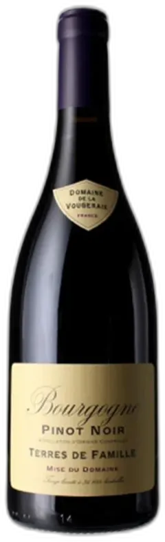 photos du vin Bourgogne Pinot Noir 2022 Domaine de la Vougeraie