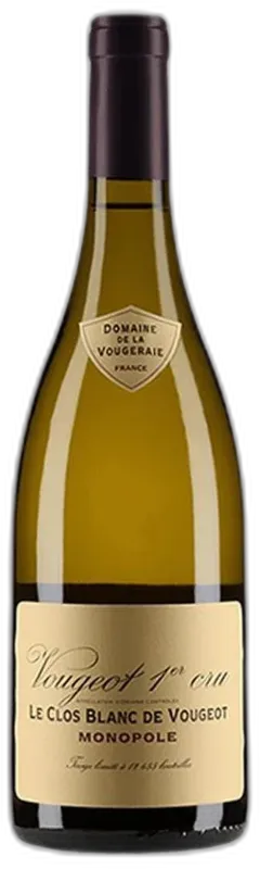 photo du vin Domaine de la Vougeraie, le Clos Blanc de Vougeot, 2023