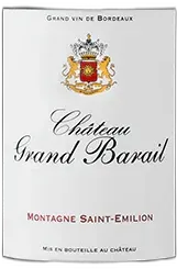 photo du vin Château Grand Barail Montagne Saint Emilion 2016