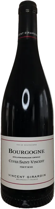 photo du vin Vincent Girardin Pinot Noir Cuvée st Vincent