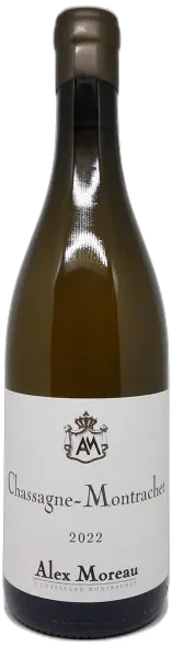 photo du vin Domaine Alex Moreau Chassagne Montrachet 2022