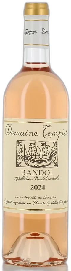 image du vin Bandol Rosé 2024 Tempier
