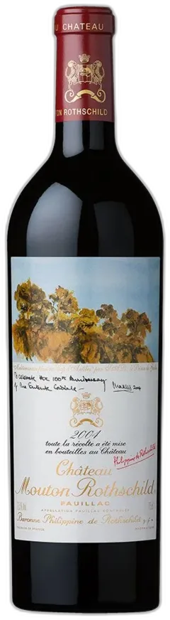 photos du vin Château Mouton Rothschild, 2004