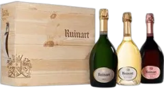 photo du vin Ruinart, Cave Urbaine, r Brut, Blanc de Blancs et Rosé