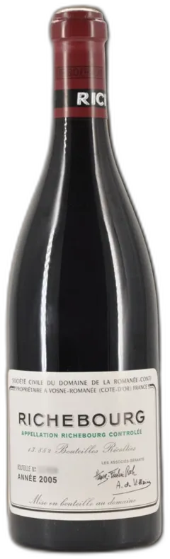 photo du vin Richebourg Grand Cru 2005