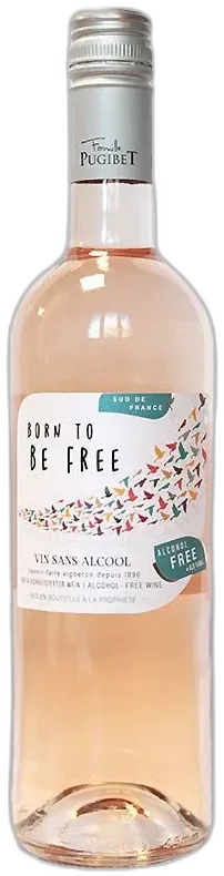 photo du vin Vin Sans Alcool Born to be Free Rose Domaine la Colombette