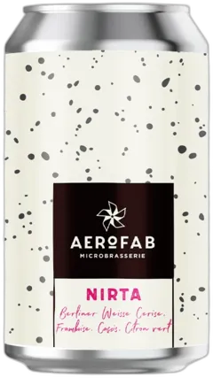 vue du vin Bière Aérofab Nirta Berliner Weisse Framboise Cassis Citron Vert