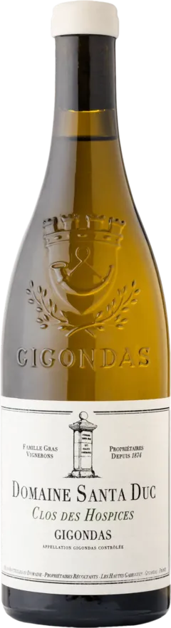 vue du vin Gigondas Blanc Clos des Hospices 2023