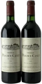 photo du vin Pontet Canet Pauillac 1983