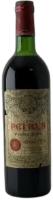 vue du vin Petrus Pomerol 1974