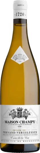 vue du vin Champy Pernand-Vergelesses 1er Cru "Creux de la Net" 2015