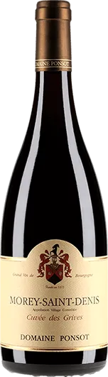 photo du vin Domaine Ponsot Morey-Saint-Denis Village "Cuvée des Grives" 2023
