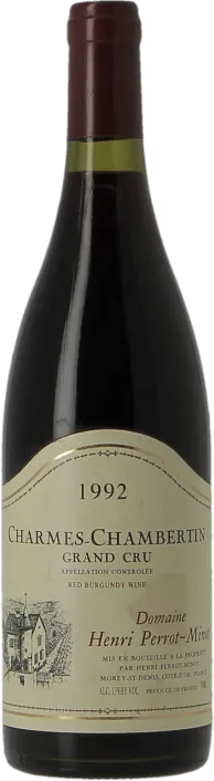 photo du vin Charmes-Chambertin Grand Cru