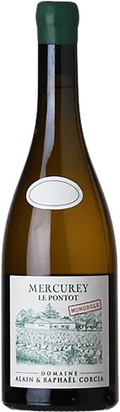 photo du vin Mercurey le Pontot Monopole Blanc 2022 Domaine Alain et Raphaël Corcia