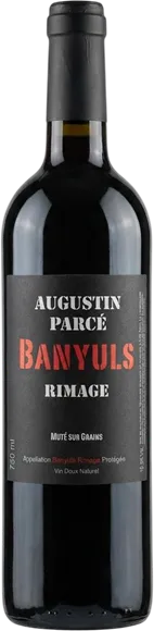 image du vin Banyuls Rimage Rouge 2024 Domaine Augustin Parcé