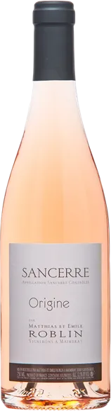 image du vin Sancerre Rosé 2025 Domaine Matthias et Emile Roblin