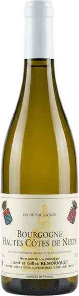 illustration du vin Bourgogne Hautes Côtes de Nuits Blanc 2021 Domaine Henri et Gilles Remoriquet