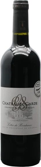 illustration du vin Château du Garde Côtes de Bordeaux Rouge 2022