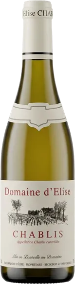 photo du vin Chablis Blanc 2023 Domaine d’Elise
