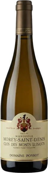 vue du vin Morey-Saint-Denis 1er Cru Monts Luisants Rouge 2022 Domaine Ponsot