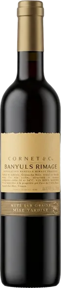 photo du vin Banyuls Rimage Mise Tardive Cornet & Cie Rouge la Cave de l’Abbé Rous