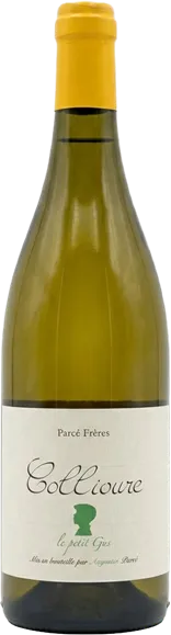 photo du vin Collioure le Petit Gus Blanc 2024 Maison Parcé Frères