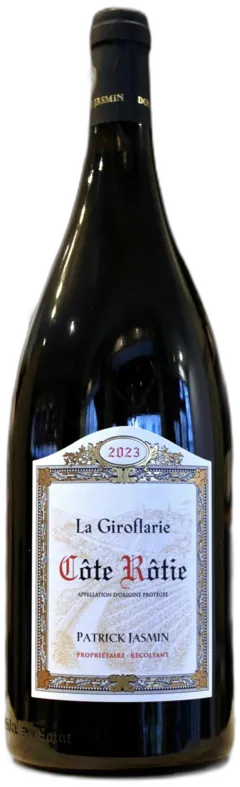 vue du vin Magnum Cote Rotie la Giroflarie 2023 Patrick Jasmin