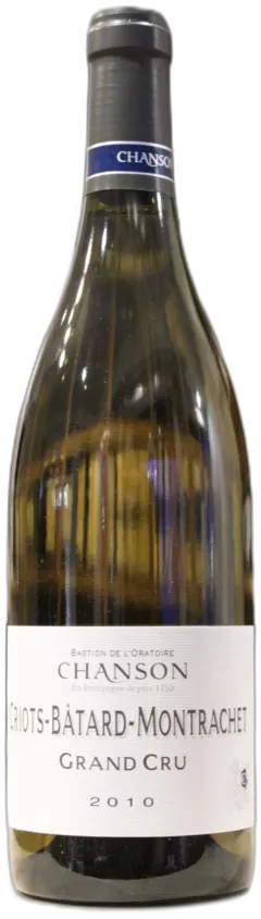 photo du vin Criots Batard Montrachet Grand Cru 2010 Chanson Père et Fils