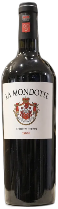 photo du vin Saint Emilion 2008 la Mondotte