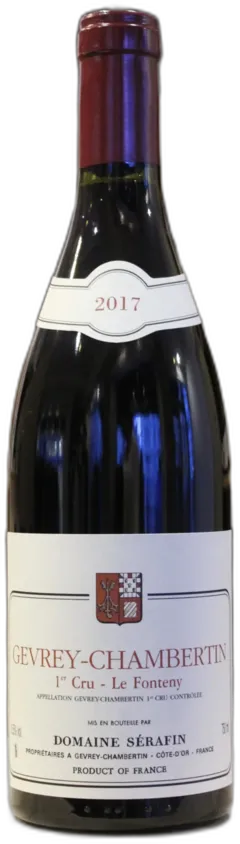 photo du vin Gevrey Chambertin 1er Cru le Fonteny 2017 Serafin