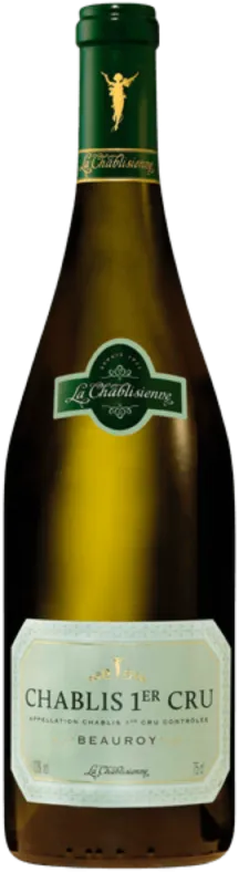 capture du vin la Chablisienne Chablis Premier Cru Beauroy Blanc 2018