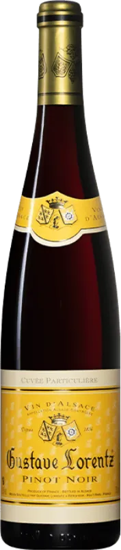 photo du vin Gustave Lorentz Pinot Noir Cuvée Particulière Rouge 2019