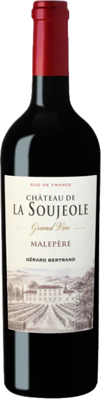 photo du vin Gérard Bertrand Château la Soujeole Grand Vin Malepère Rouge 2019