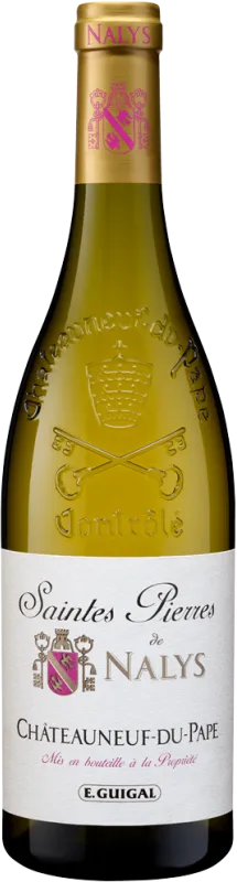 vue du vin Château de Nalys Saintes Pierres de Nalys Châteauneuf-du-Pape Blanc 2020