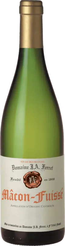 photo du vin J.a Ferret Mâcon-Fuissé Blanc 2022