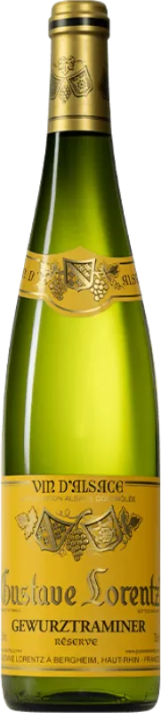 capture du vin Gustave Lorentz Gewurztraminer Réserve Blanc 2022