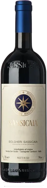 image du vin Tenuta San Guido Sassicaia Bolgheri Italie Rouge 2022