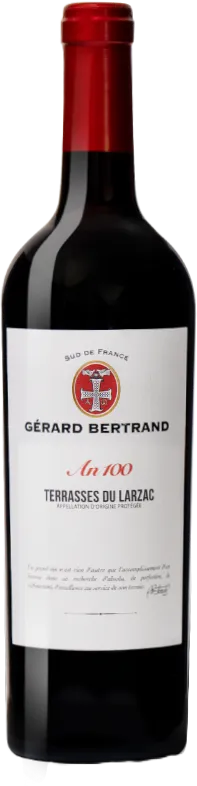 illustration du vin Gérard Bertrand Héritage an 100 Terrasses du Larzac Rouge 2021