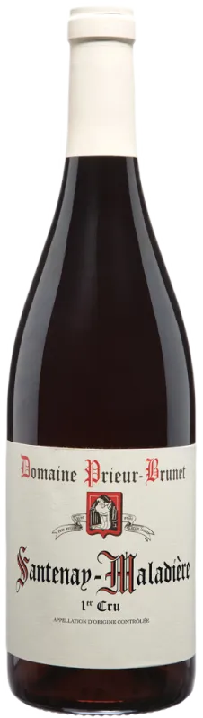vue du vin Prieur Brunet Santenay-Maladière Premier Cru Rouge 2022