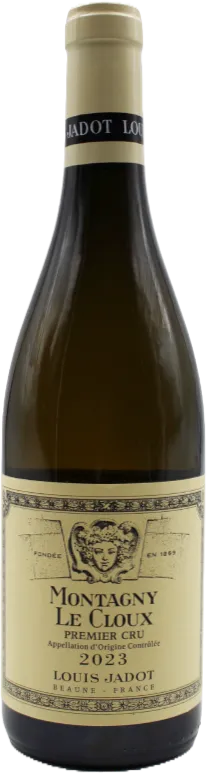 vue du vin Louis Jadot Montagny Premier Cru le Cloux Blanc 2023