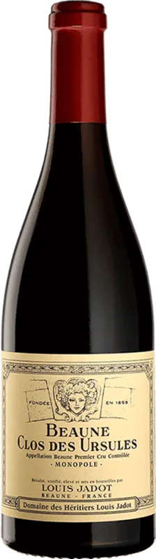 photos du vin Louis Jadot Beaune Premier Cru Clos des Ursules Rouge 2018