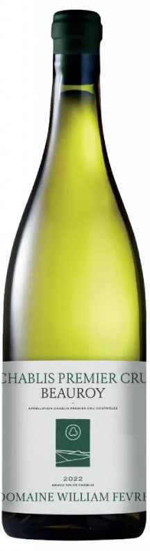 vue du vin Domaine William Fèvre Chablis Premier Cru Beauroy Blanc 2022