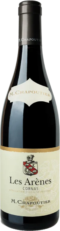 image du vin m Chapoutier les Arènes Cornas Rouge 2022