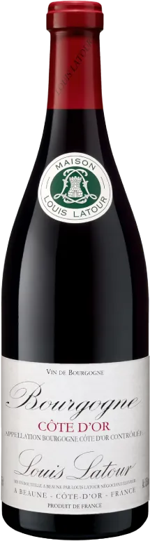photo du vin Louis Latour Bourgogne Côte d’or Rouge 2022
