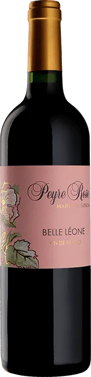 vue du vin Peyre Rose Belle Léone Rouge 2015